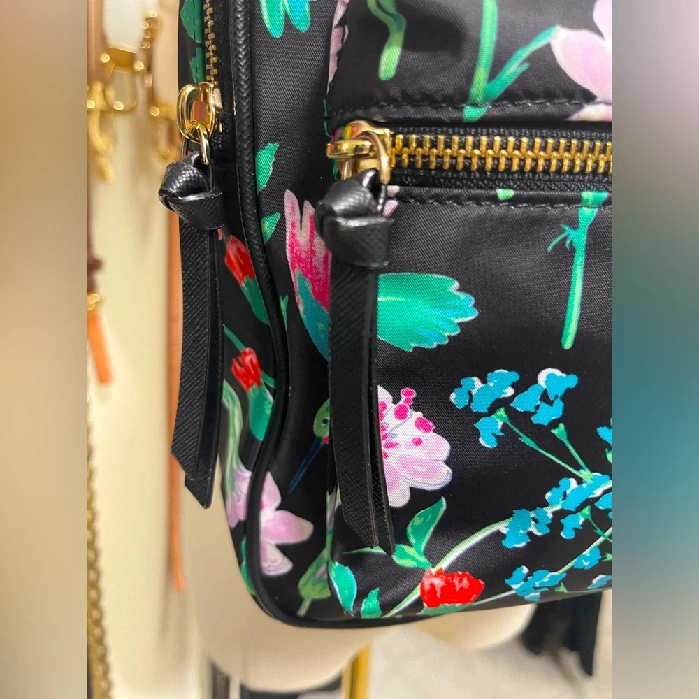 KATE SPADE Small Bradley Wilson Road HUMMINGBIRD Backpack NWOT